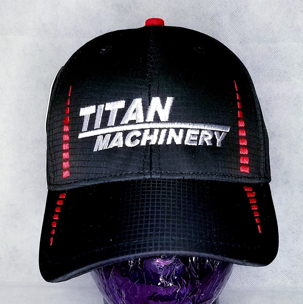 Titan Machinery Hat Baseball Cap Moisture Wicking